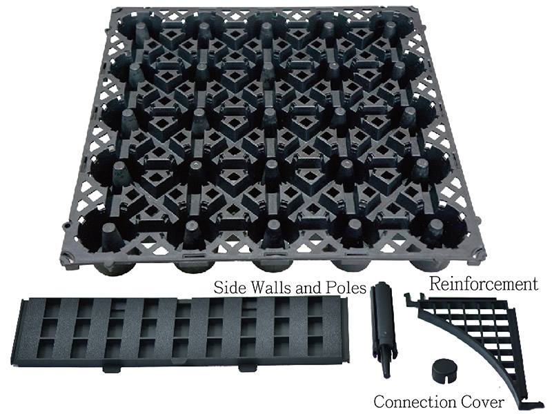 35cm Green Roof Drainage Board